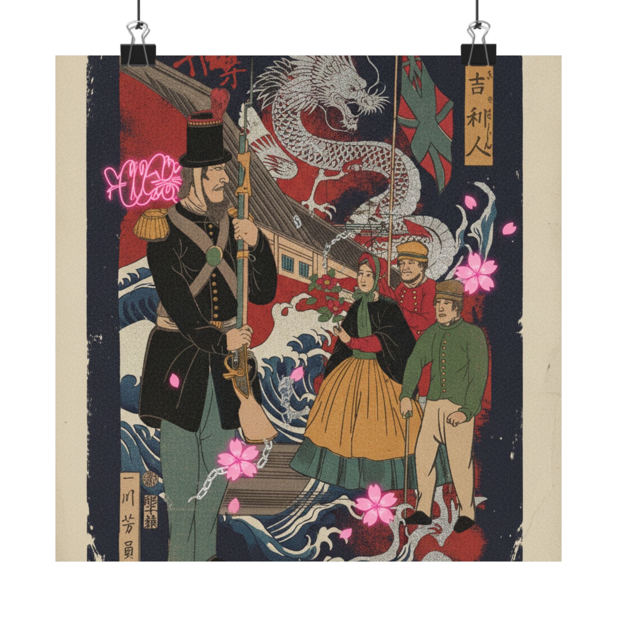 Japanese Street art print — product view 22