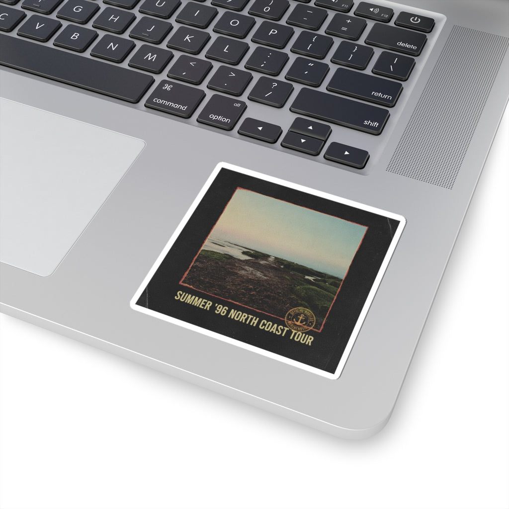 Vintage Bootleg — Beach — Kiss-Cut Sticker
