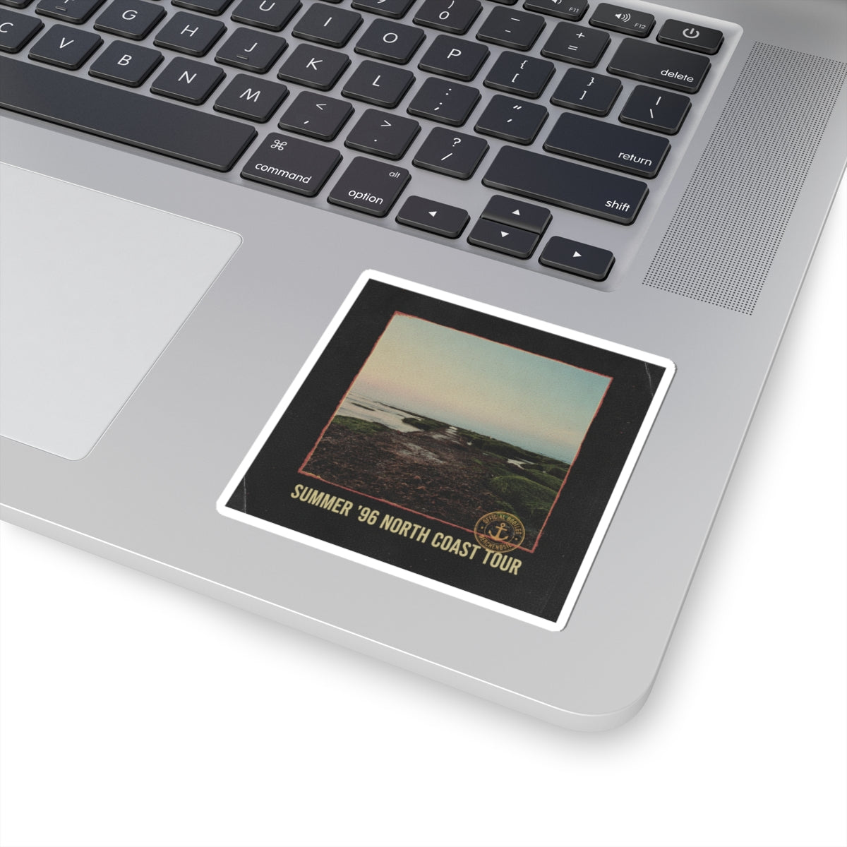 Vintage Bootleg — Beach — Kiss-Cut Sticker