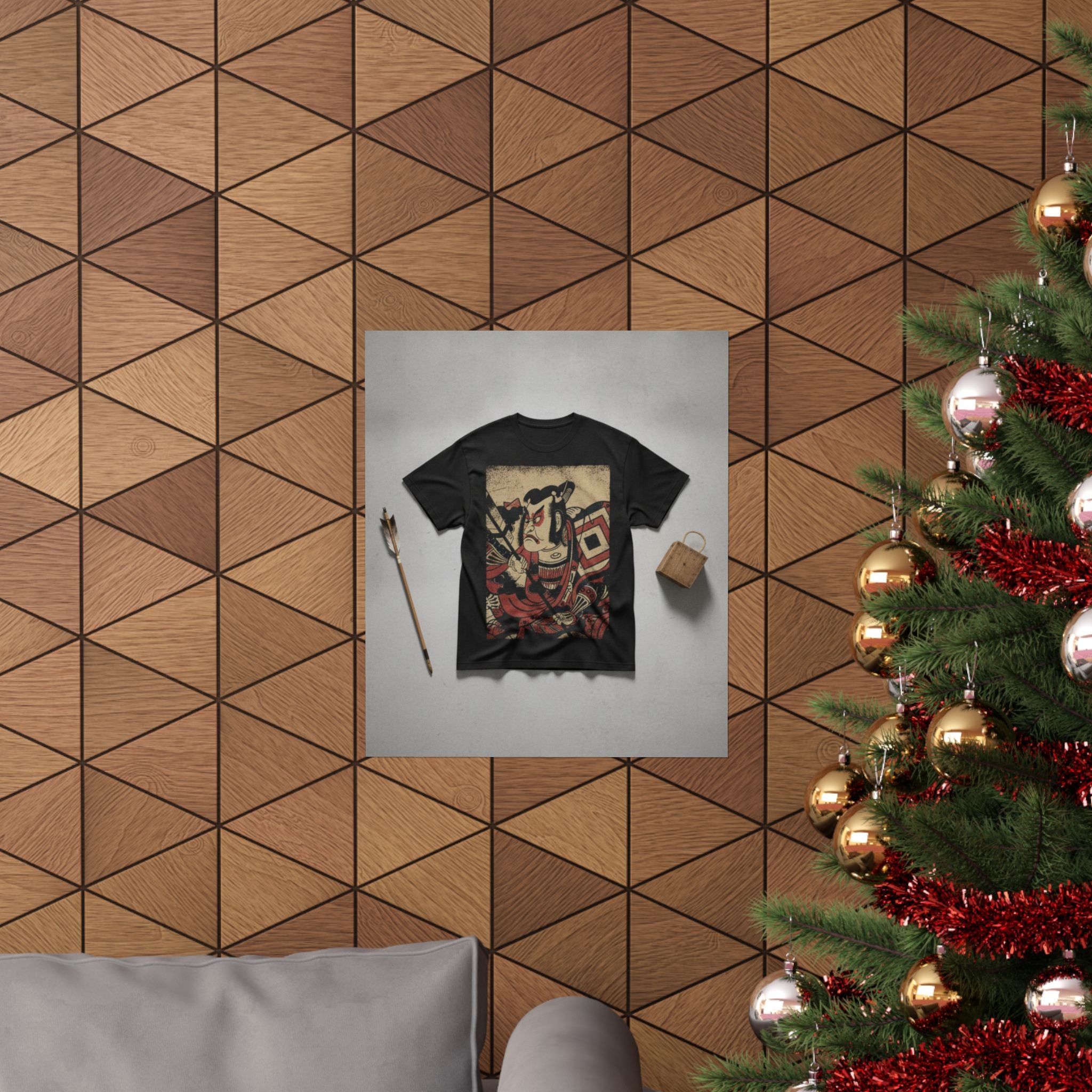 Product Marketing — An Actor Portrait (Wears A Danjuro Mon) — Matte Poster