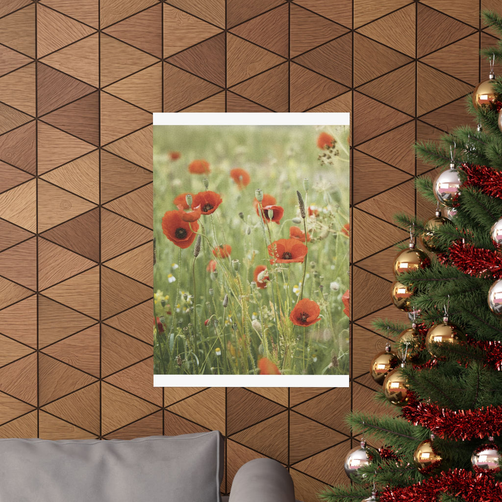 Watercolor — Flower — Matte Poster