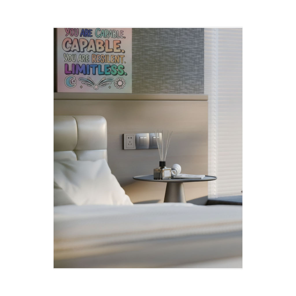 Affirmation — Bedroom — Matte Poster
