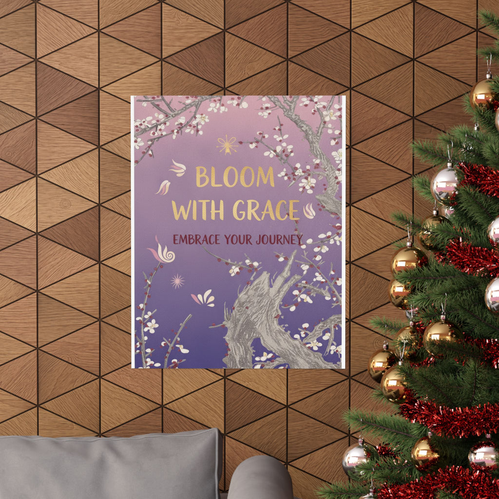 Affirmation — Plum Tree In Blossom — Matte Poster