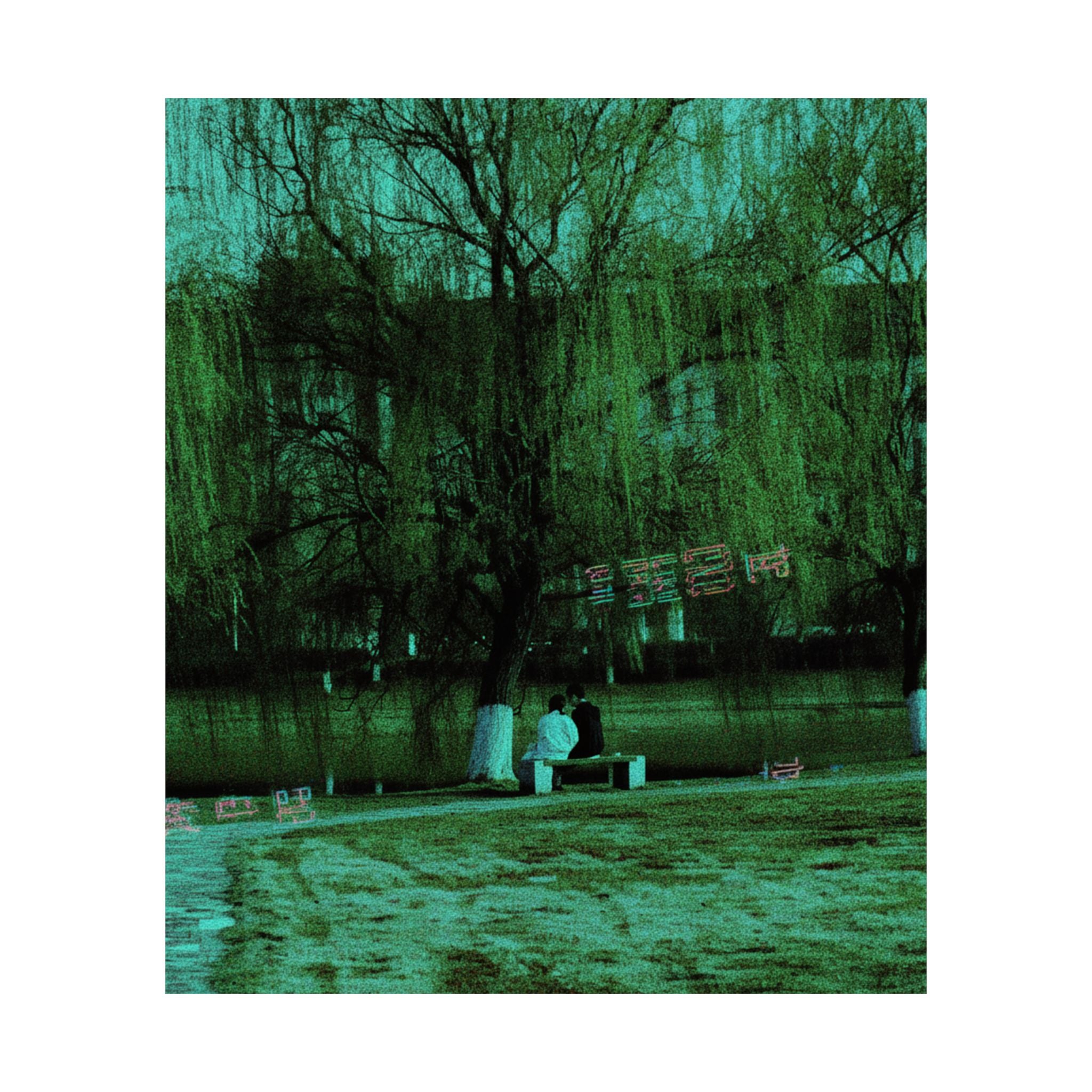 Glitch Culture — Person — Matte Poster