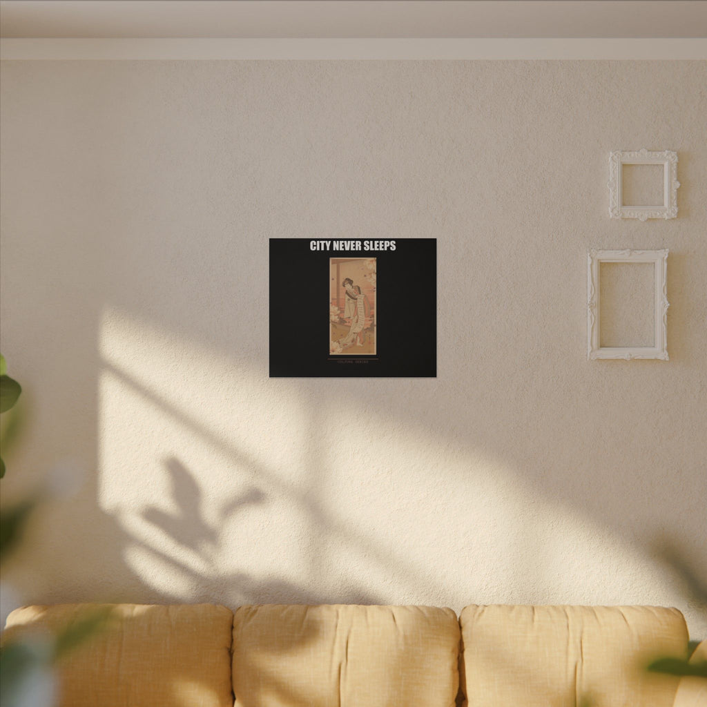 STREET CERTIFIED | The Second Yamashito Kinsaku As A Courtesan Standing In A Room — Matte Canvas