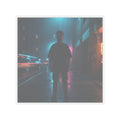 Neon Noir kiss-cut sticker by Zukkay