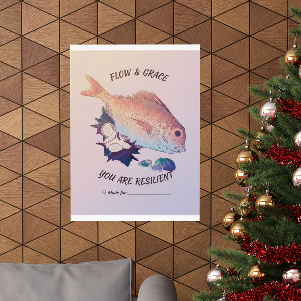 Affirmation — Tai Fish And Top-Shells — Matte Poster
