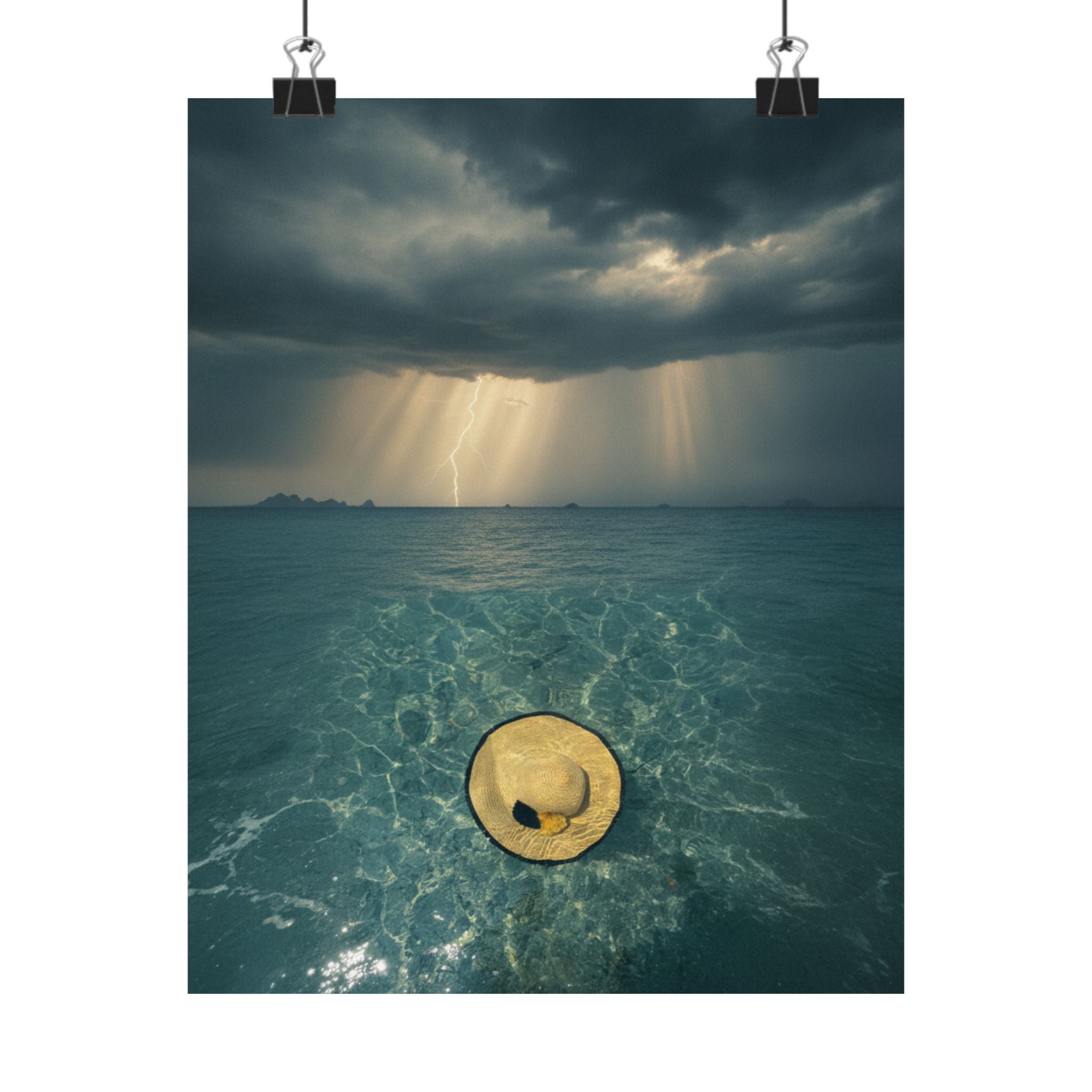 Dramatic Storm art print — product view 6