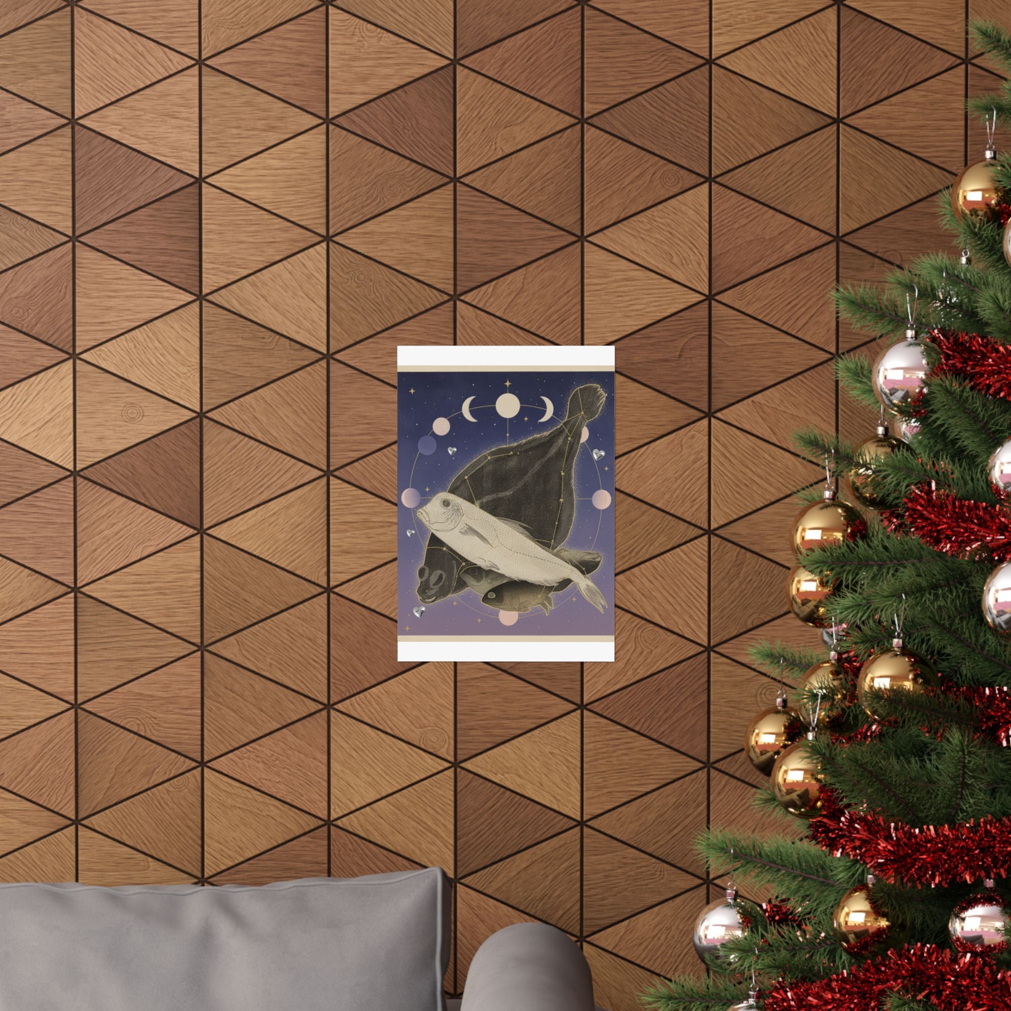 Celestial — Flounder And Other Fishes — Matte Poster