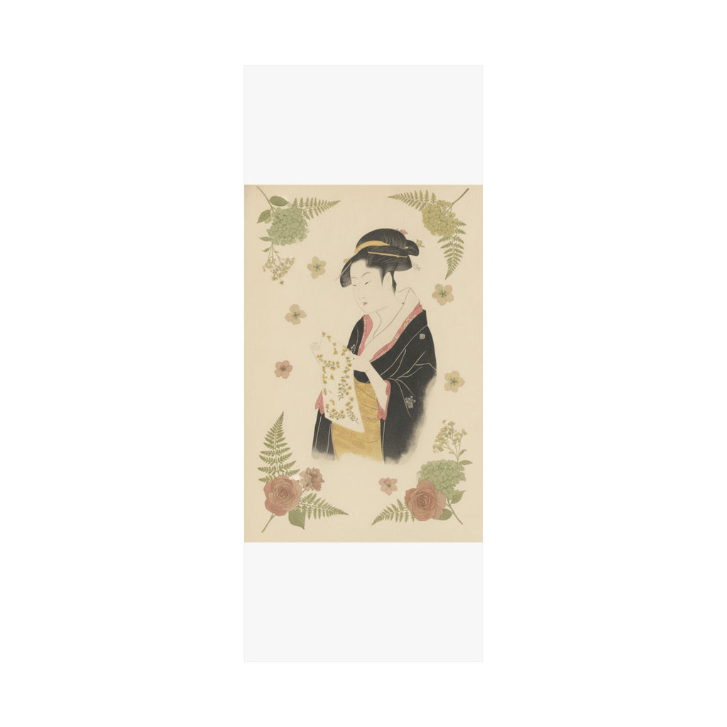 Botanical — The Lady Tomimoto Toyohina Reading A Letter — Matte Poster