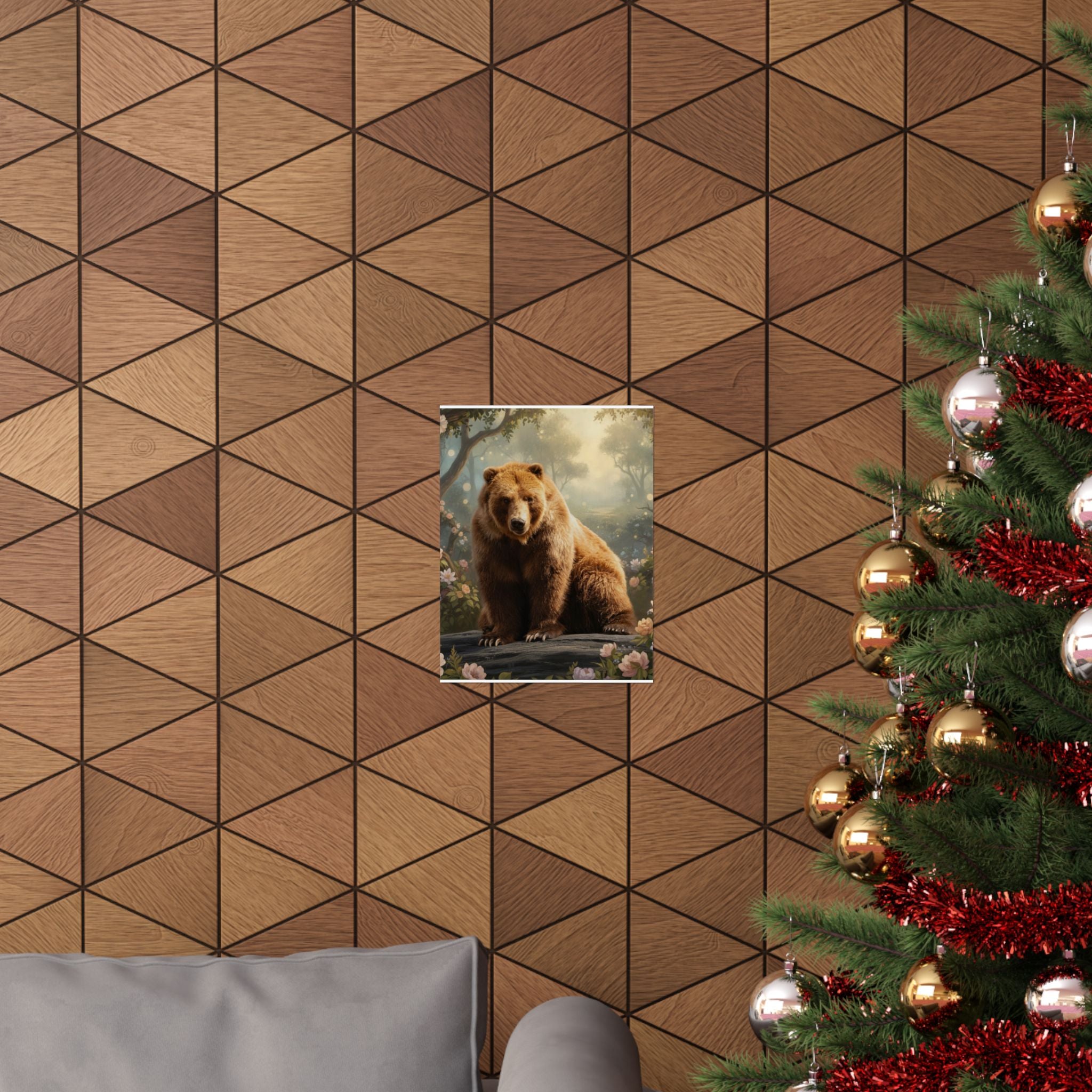Scenic Nature — Bear — Matte Poster