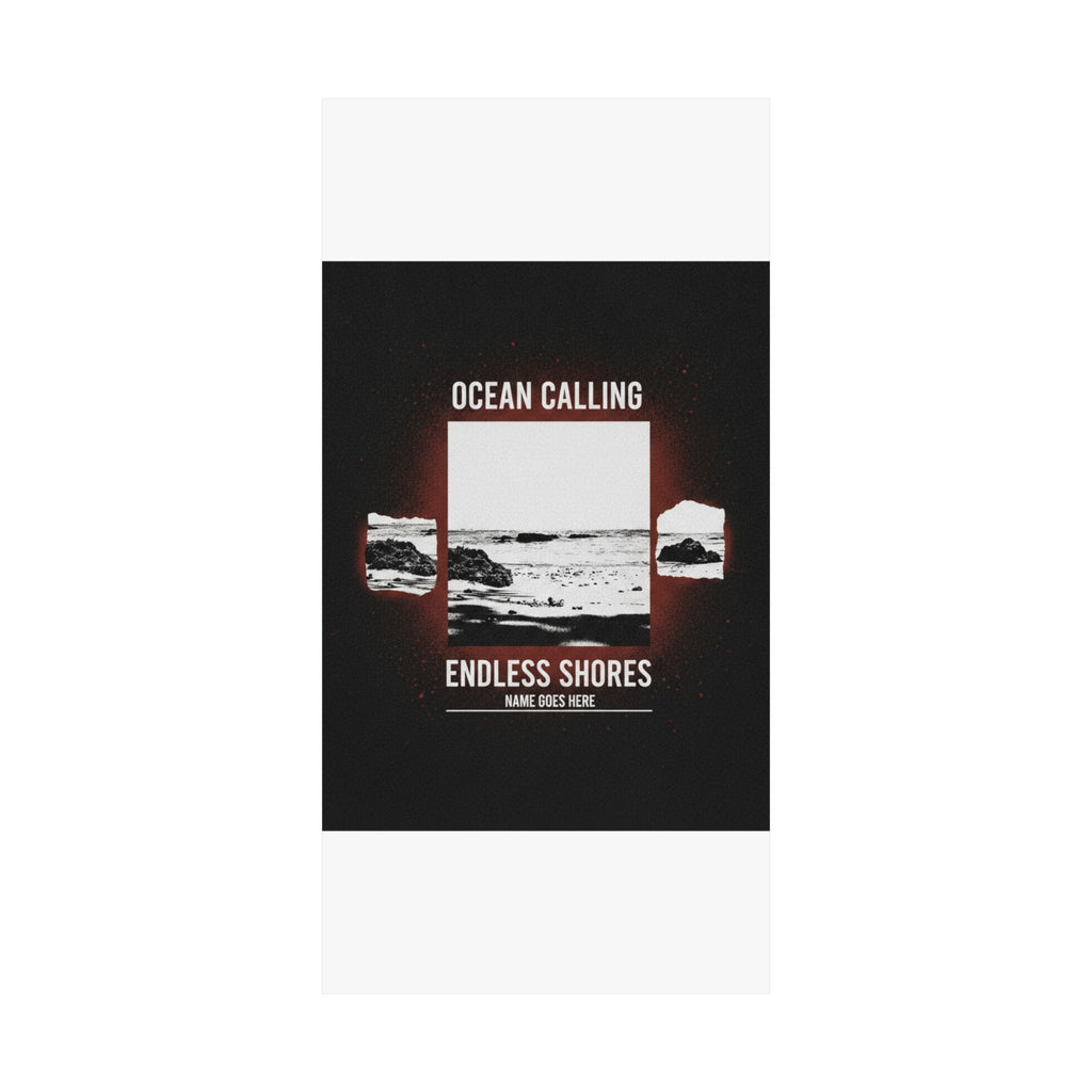 Streetwear Collage — Beach — Matte Poster