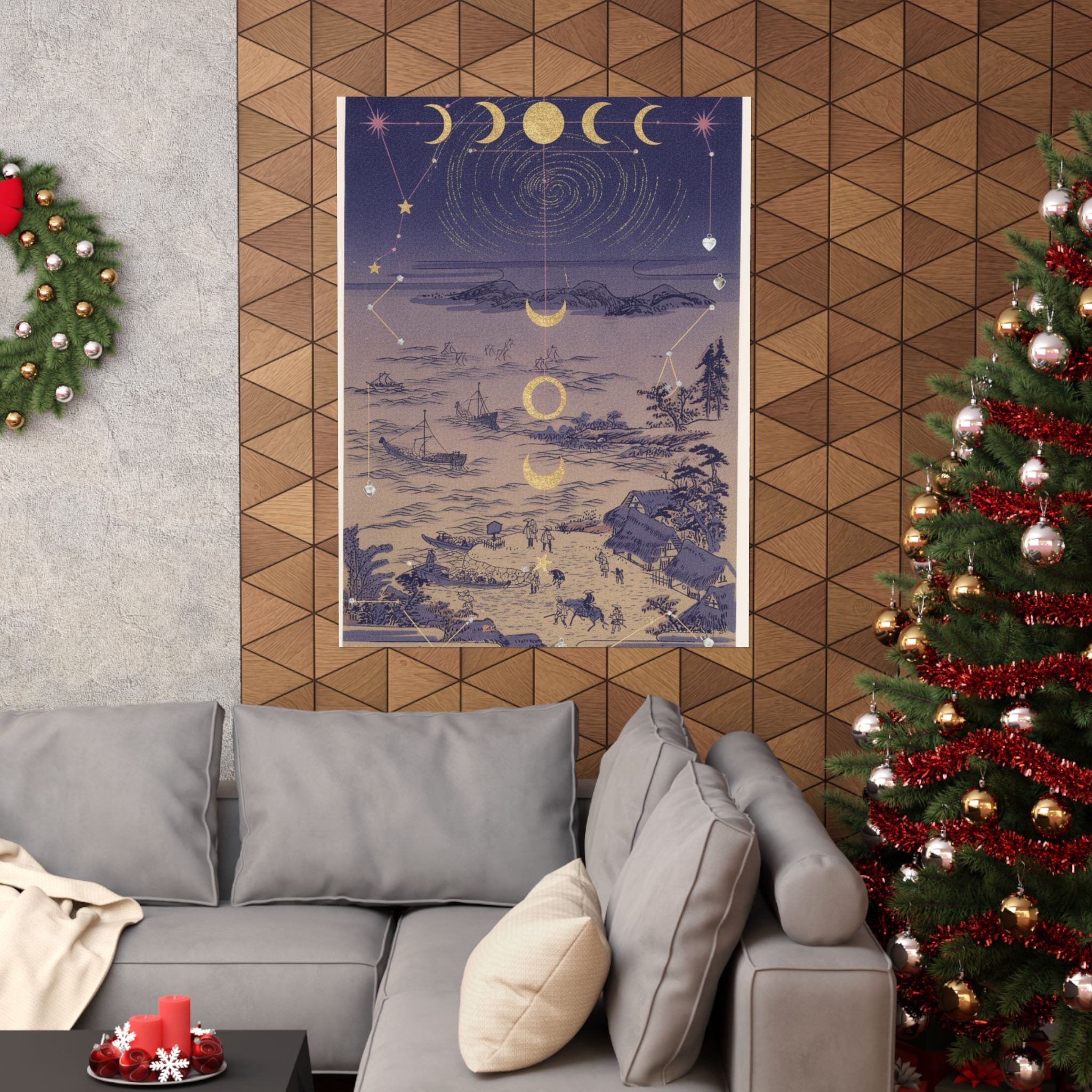 Celestial — Sails Returning To Yahashi — Matte Poster