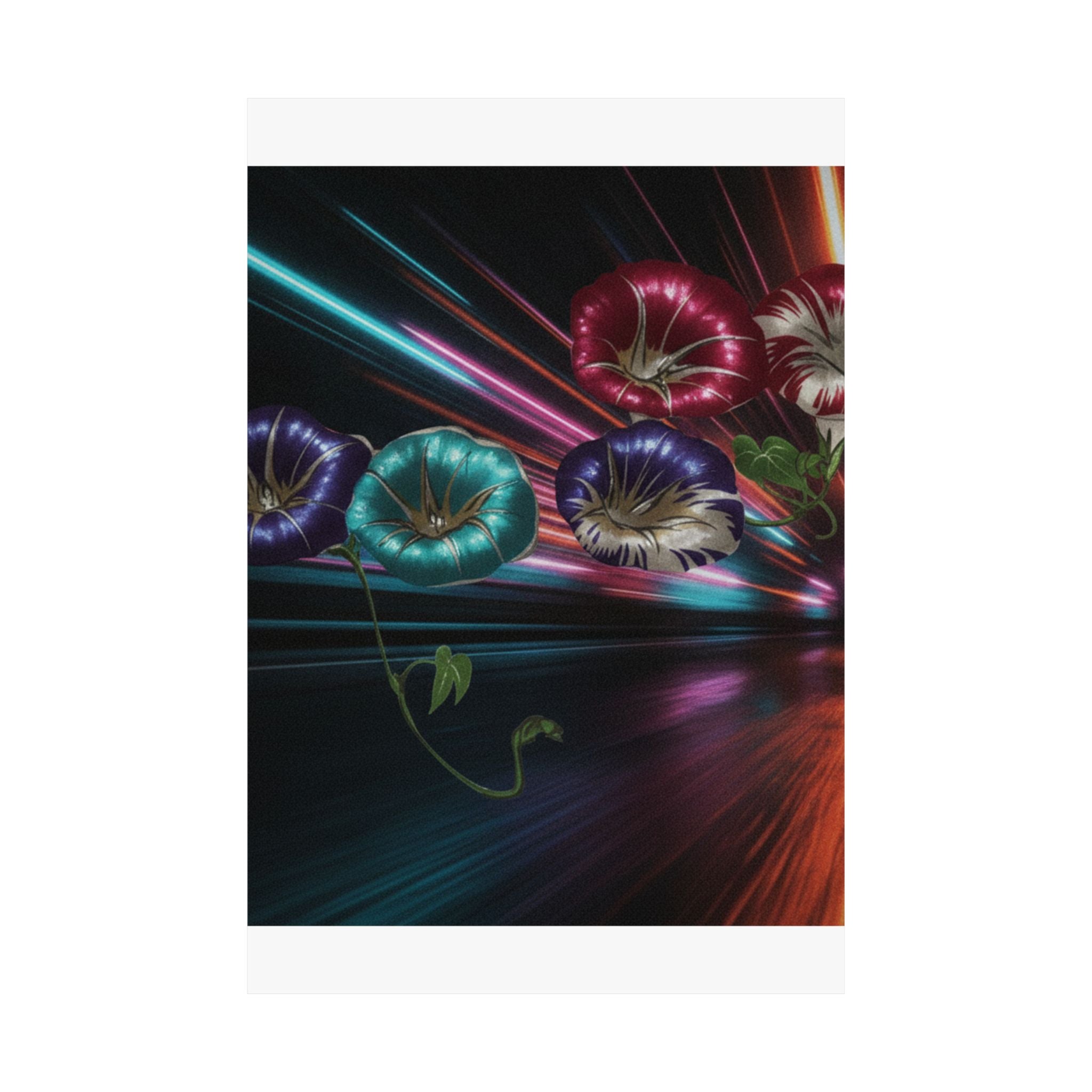 Fast Furious — Morning Glories — Matte Poster