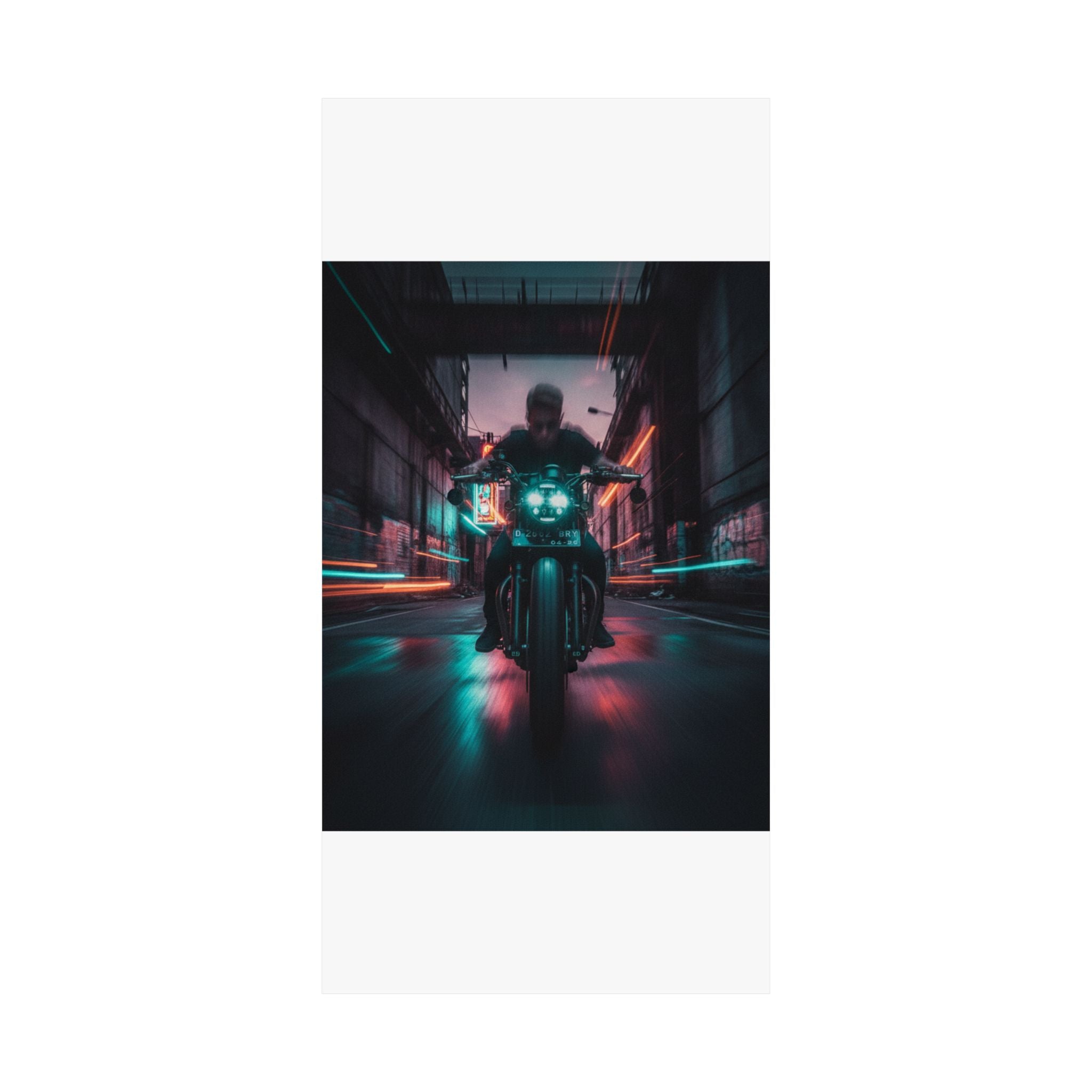 Fast Furious — Motorcycle — Matte Poster