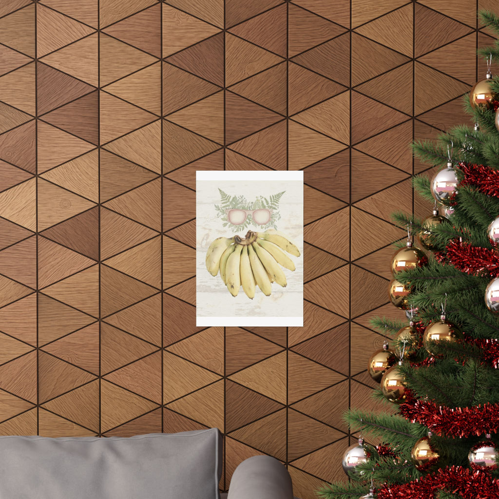 Botanical — Bananas — Matte Poster