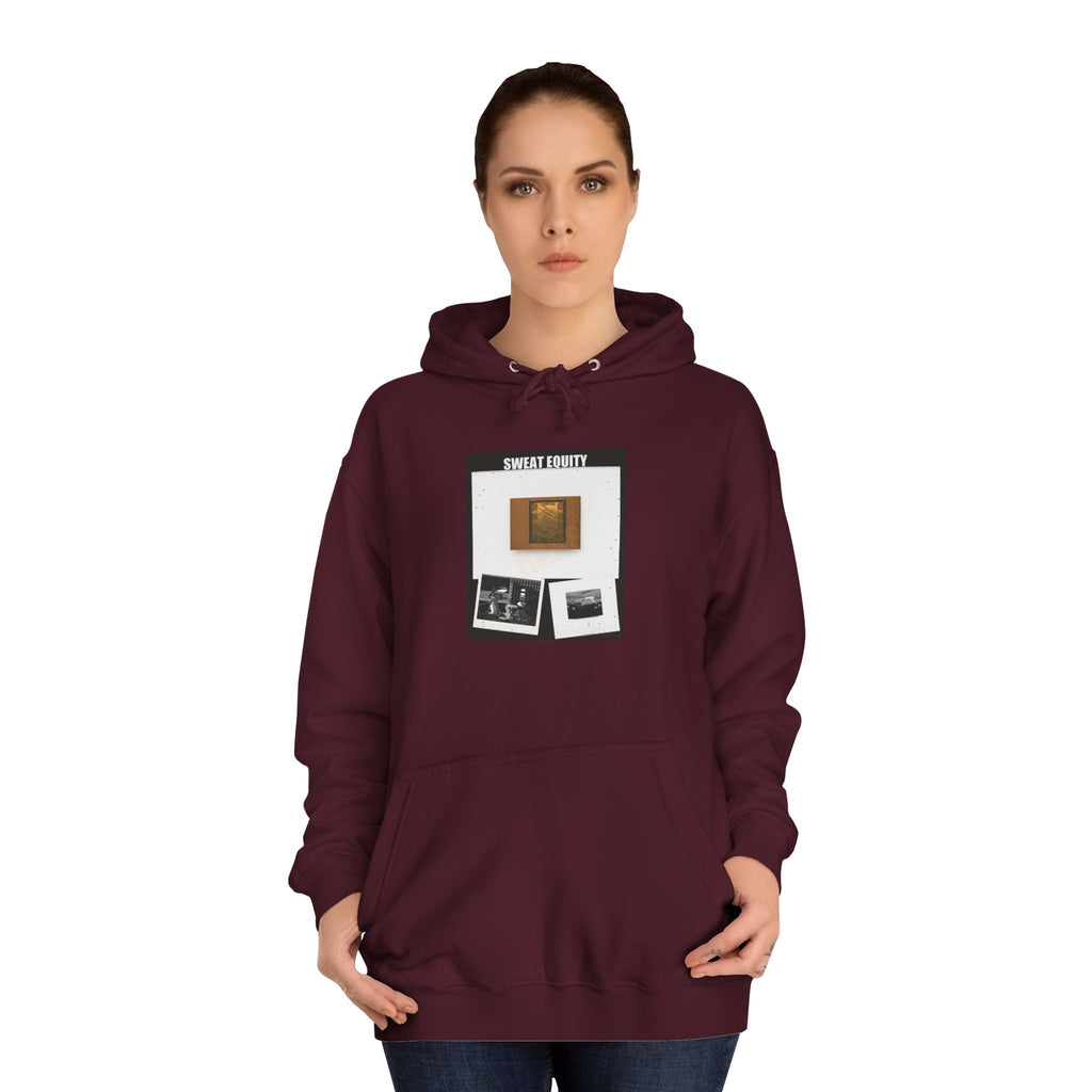 Sweat Equity Photo Collage Poster Pullover Hoodie