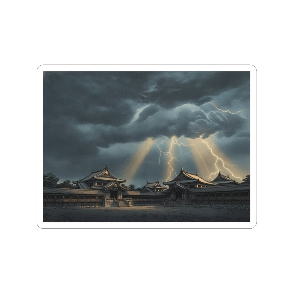 Dramatic Storm — The Inner Palace Of Chiyoda (Chiyoda No Ōoku) — Kiss-Cut Sticker