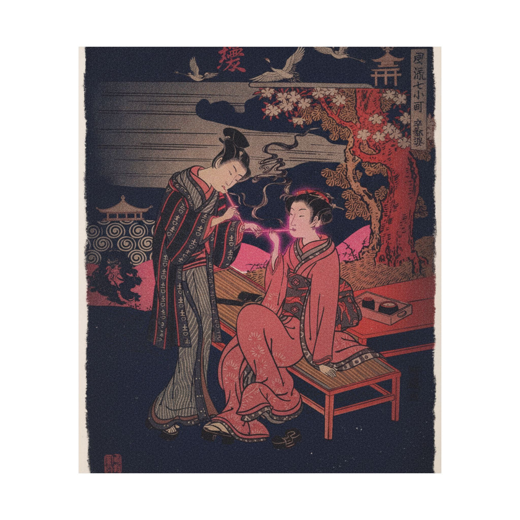 Japanese Street — Sotoba; One Of Seven Komachi — Matte Poster