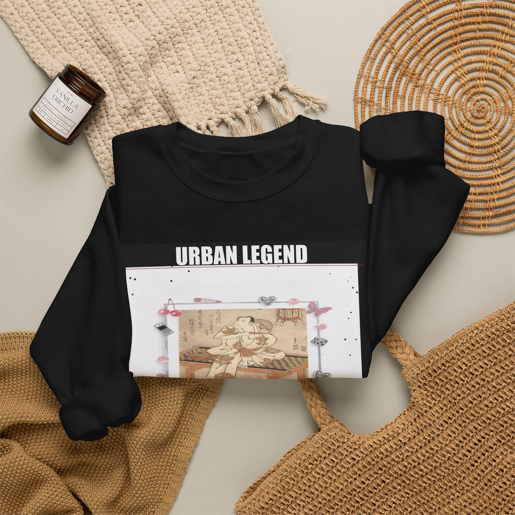 Clothing Collage Graphic crewneck sweatshirt — product view 8