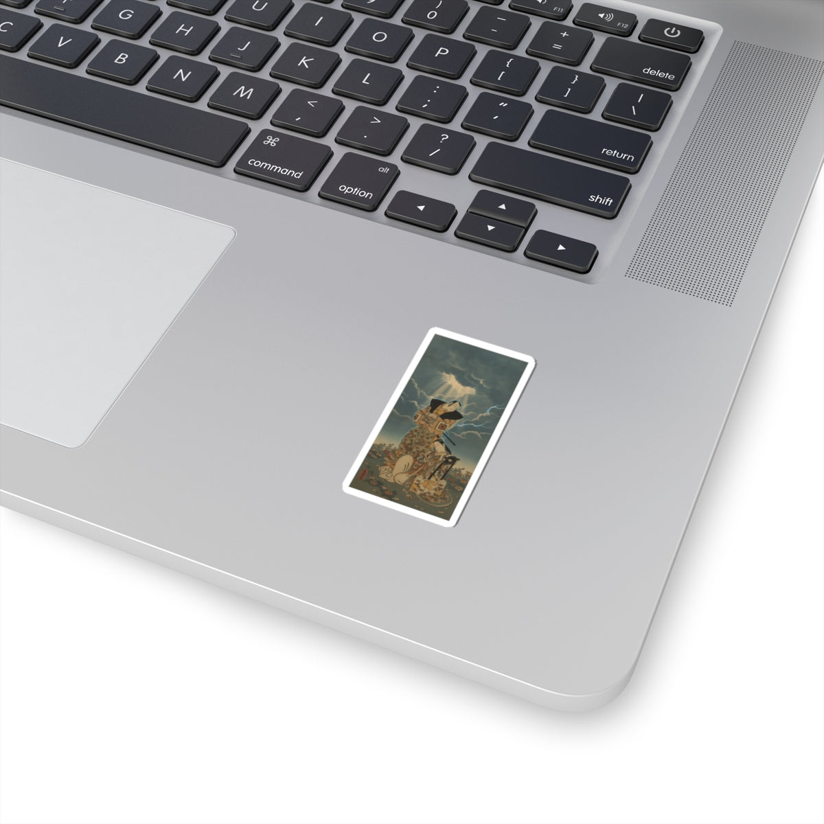 Dramatic Storm — The Actor, Ichikawa Danjuro I, 1660–1704 As A Woman In Unidentified Role — Kiss-Cut Sticker