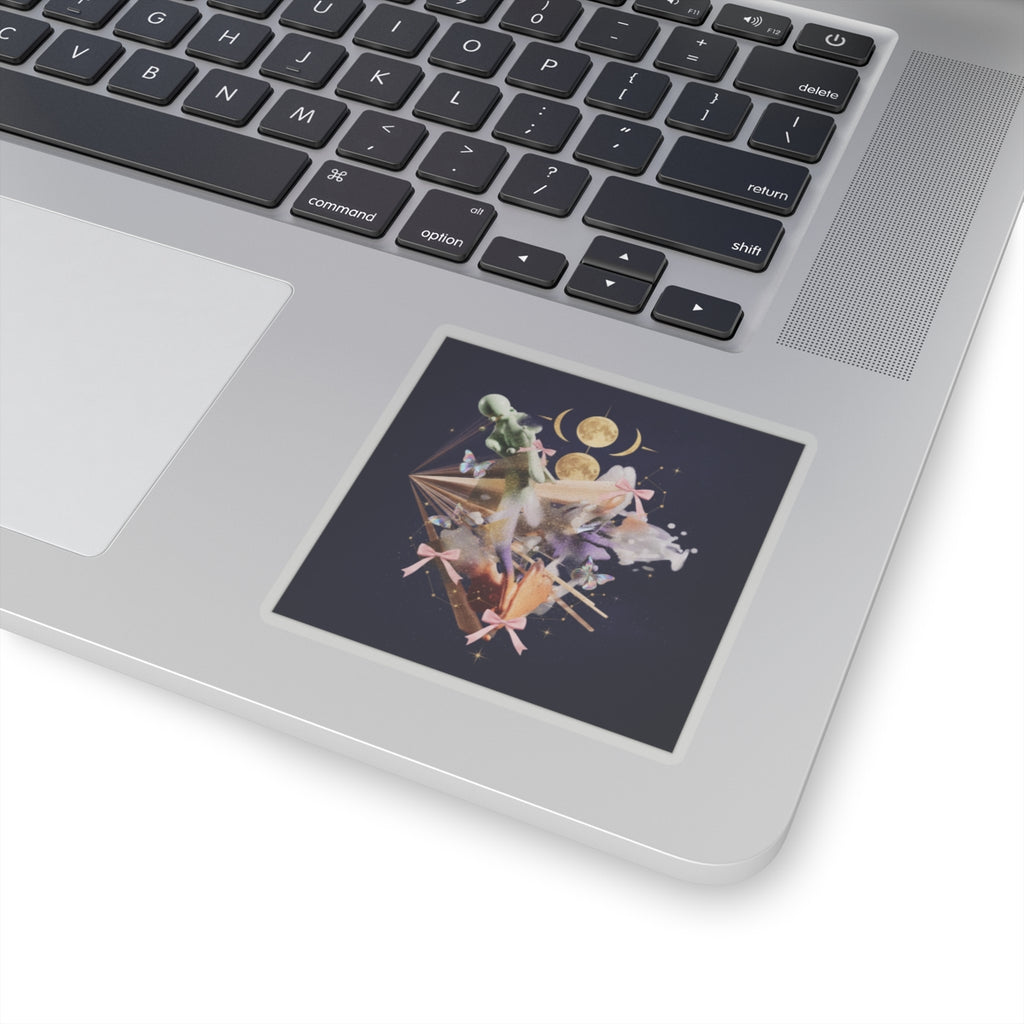 Celestial — Abstract — Kiss-Cut Sticker