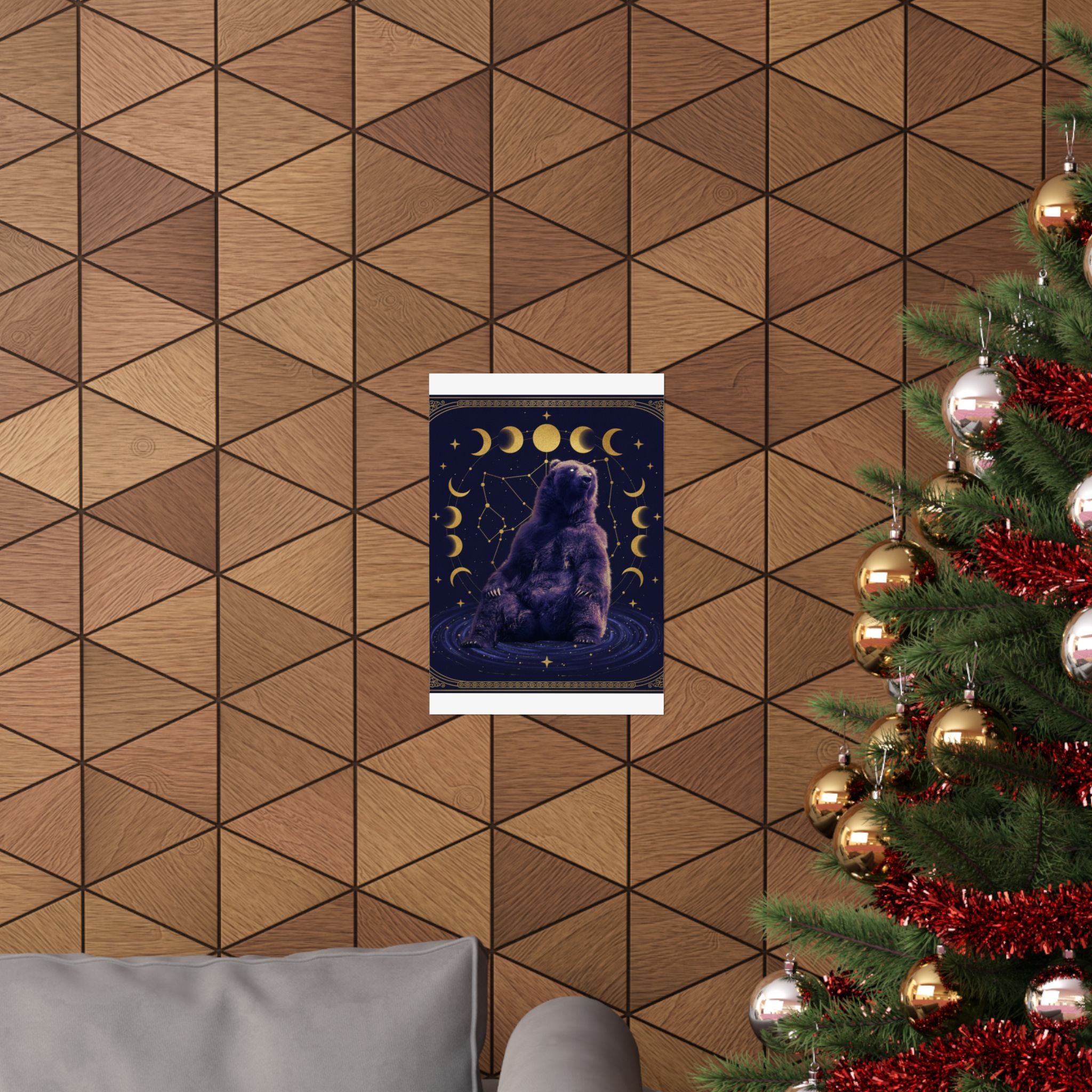 Celestial — Bear — Matte Poster