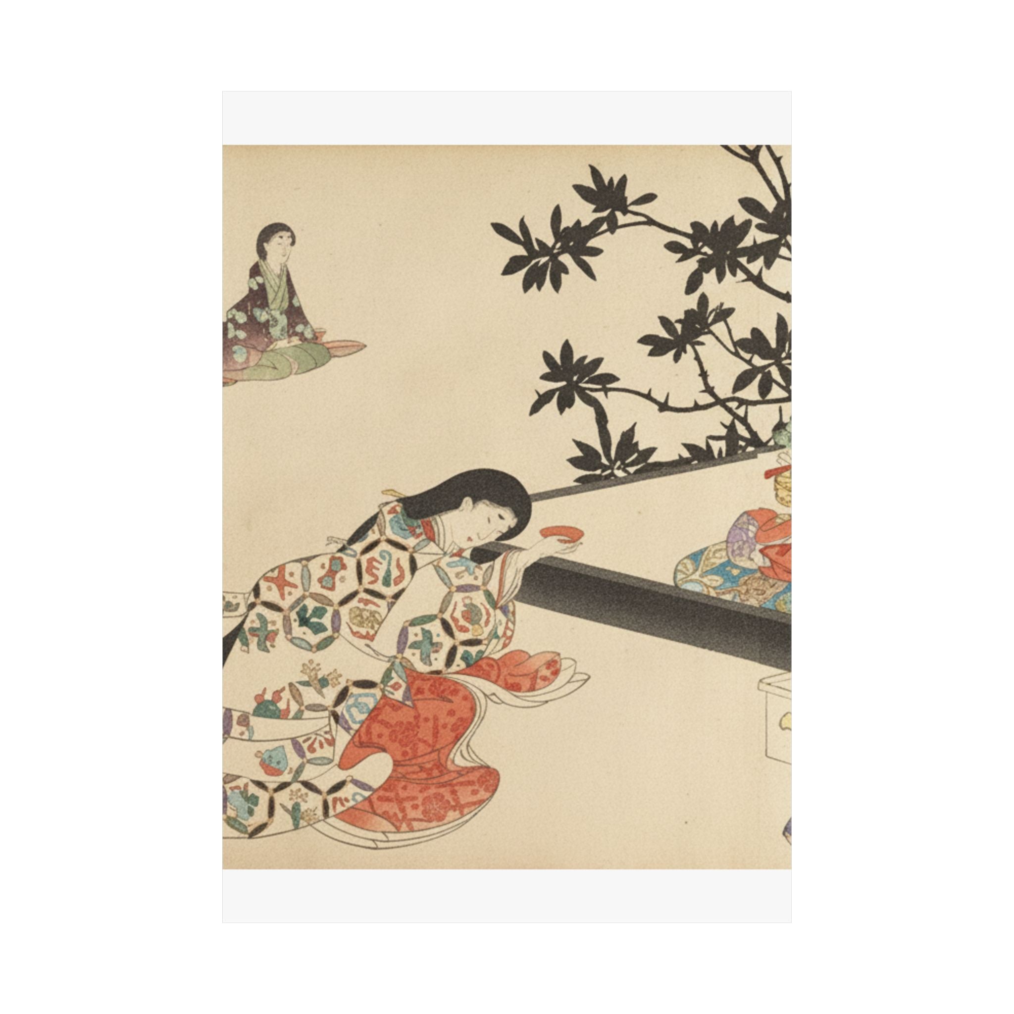 Botanical — Chiyoda Castle (Album Of Women) — Matte Poster