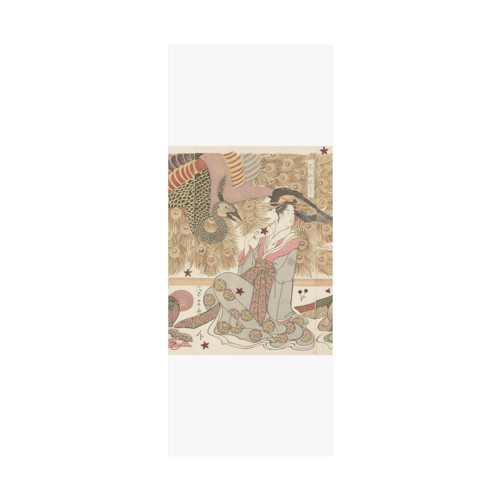 Botanical — Interior Of The House Called Ōgiya — Matte Poster