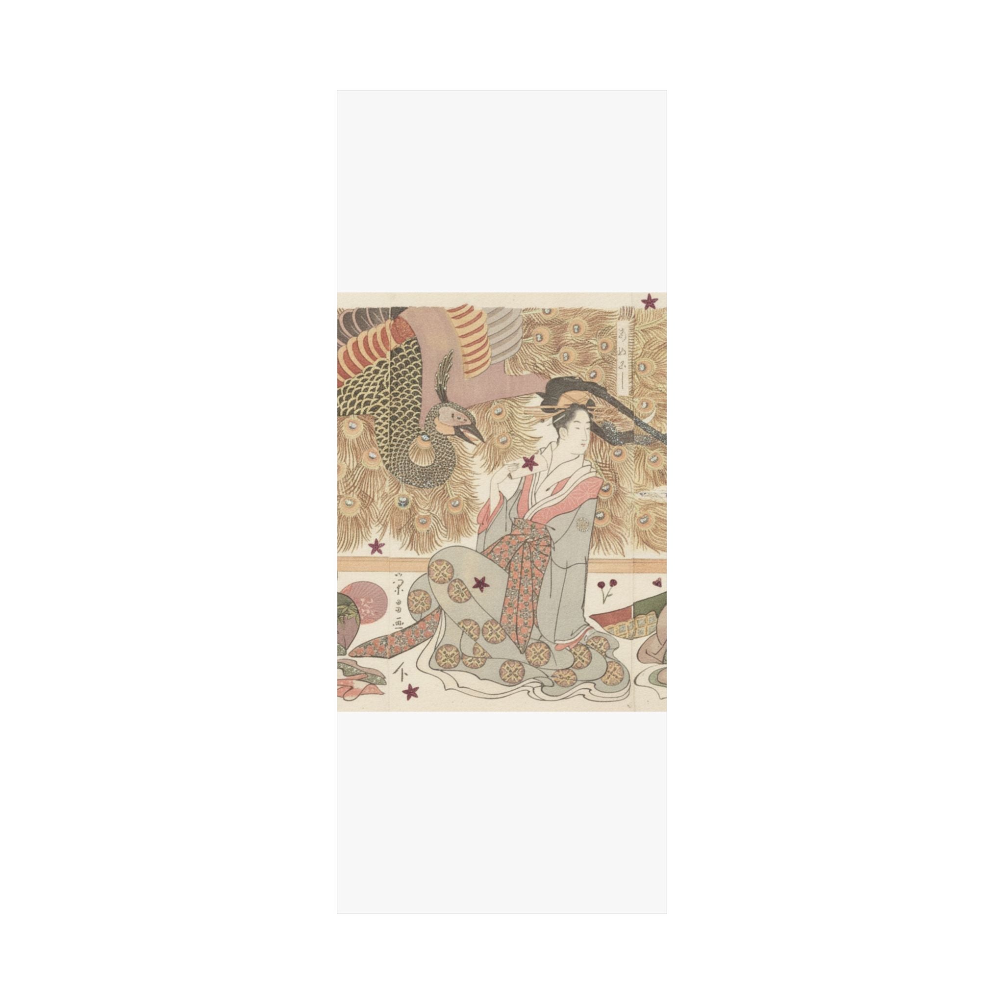 Botanical — Interior Of The House Called Ōgiya — Matte Poster