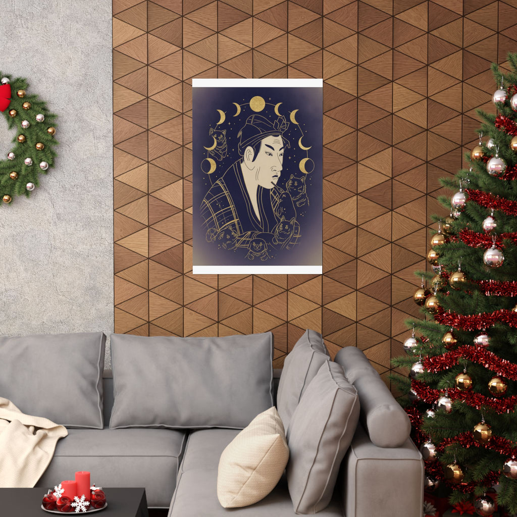 Celestial — The Actor Matsumoto Koshiro As Banzuin Chobei — Matte Poster
