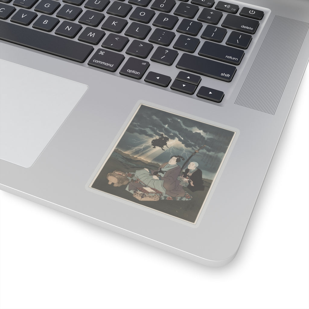 Dramatic Storm kiss-cut sticker — product view 13