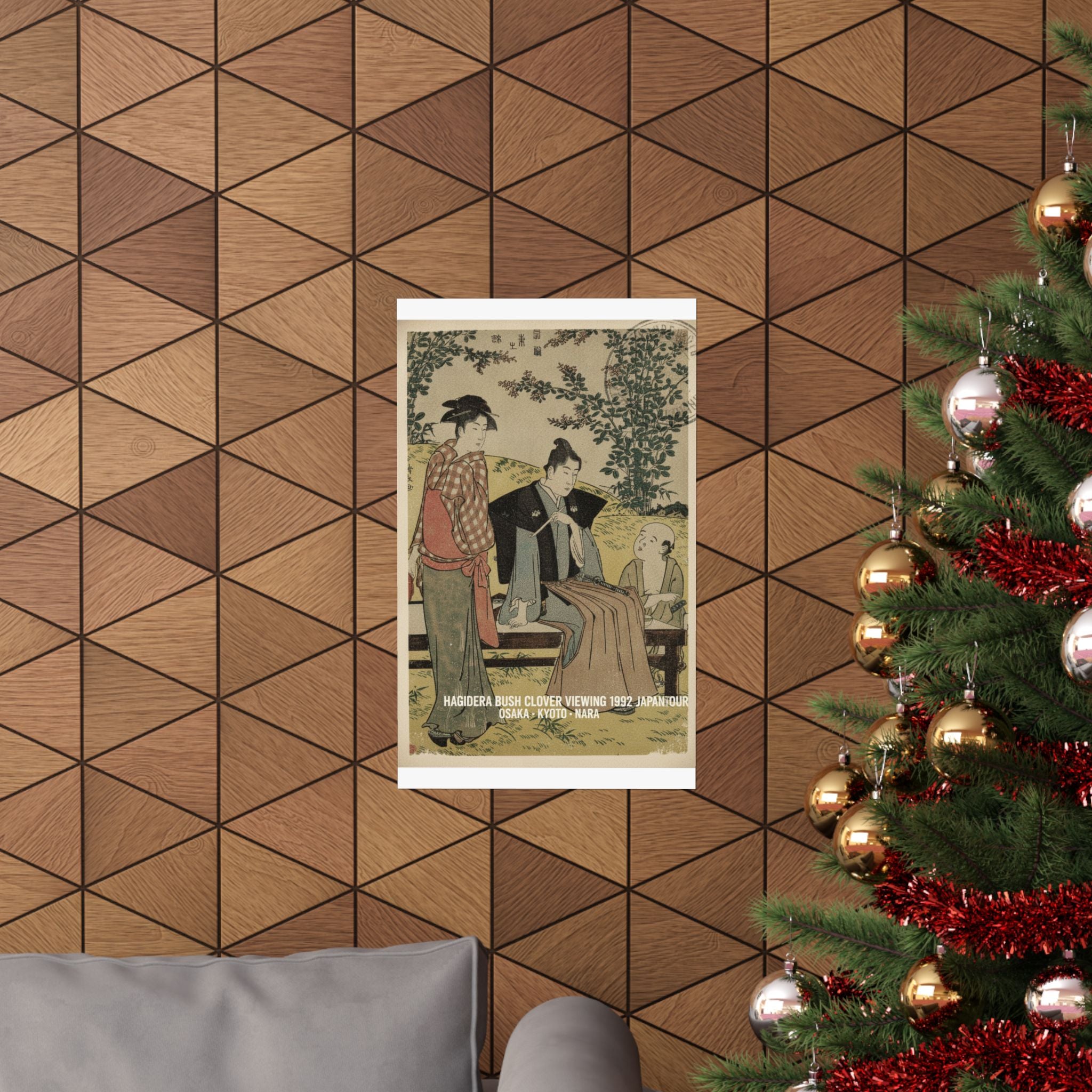 Vintage Bootleg — Viewing The Bush Clover At Hagidera — Matte Poster