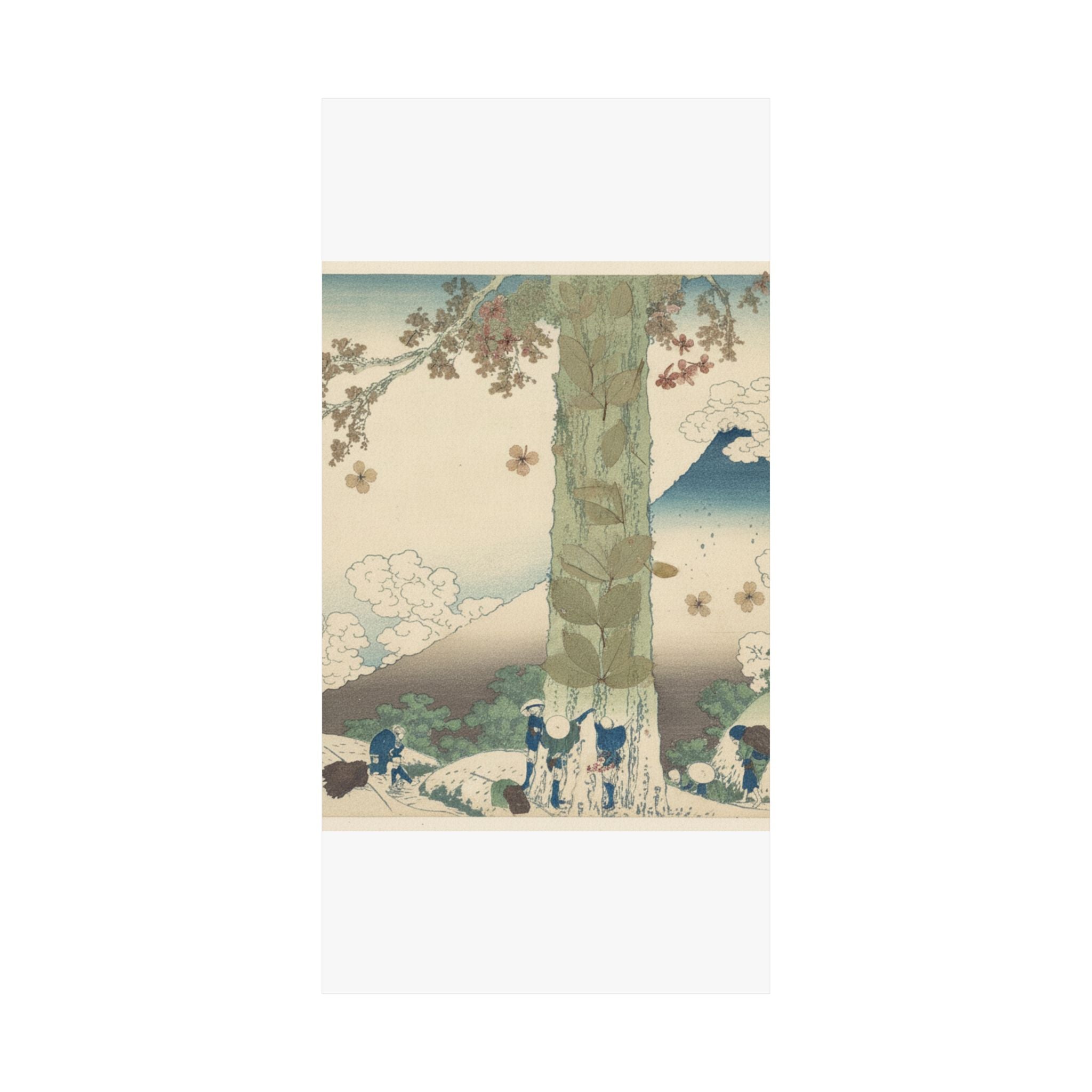 Botanical — Mishima Pass In Kai Province (Kōshū Mishima Goe), From The Series Thirty-Six Vie — Matte Poster