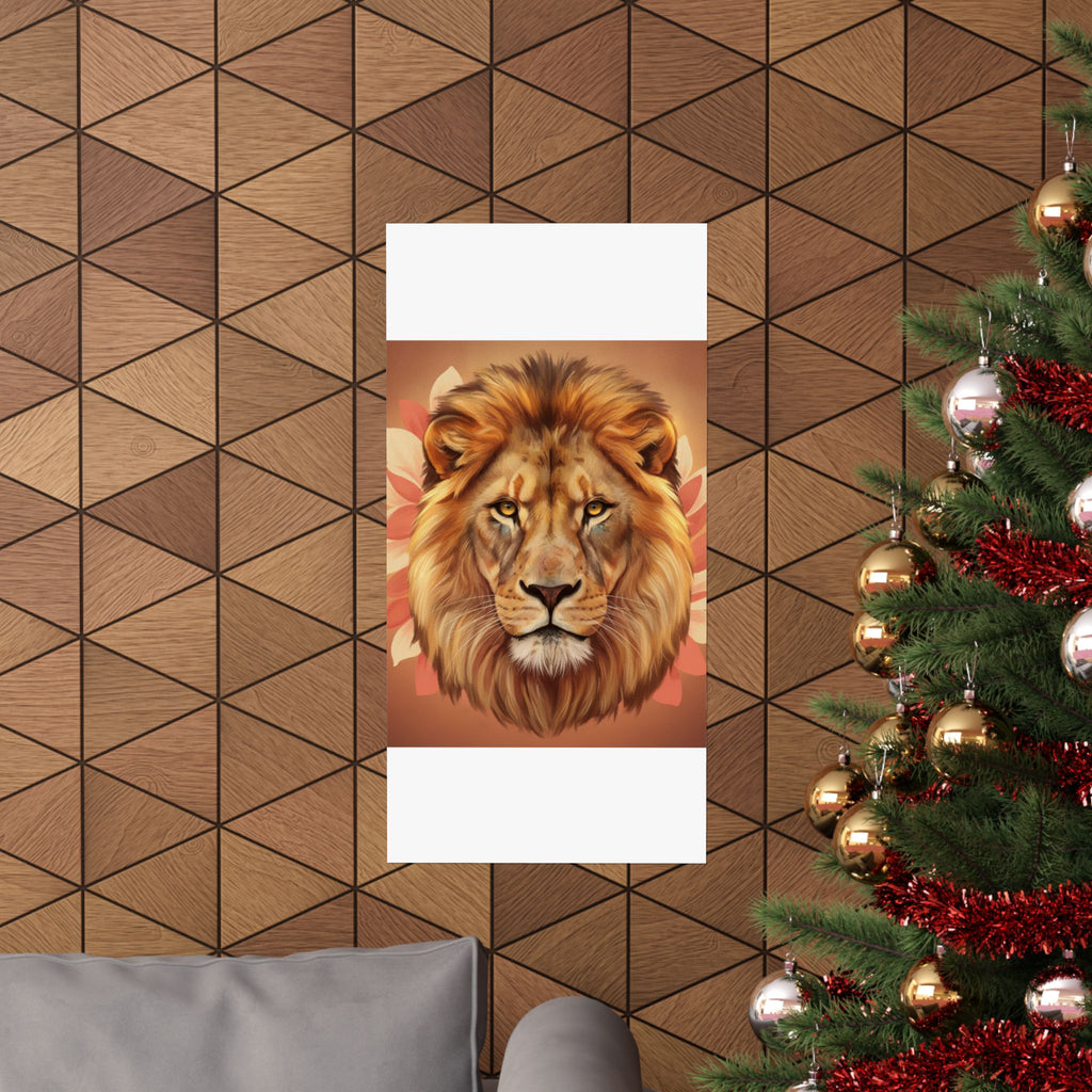 Southern Sunset — Lion — Matte Poster