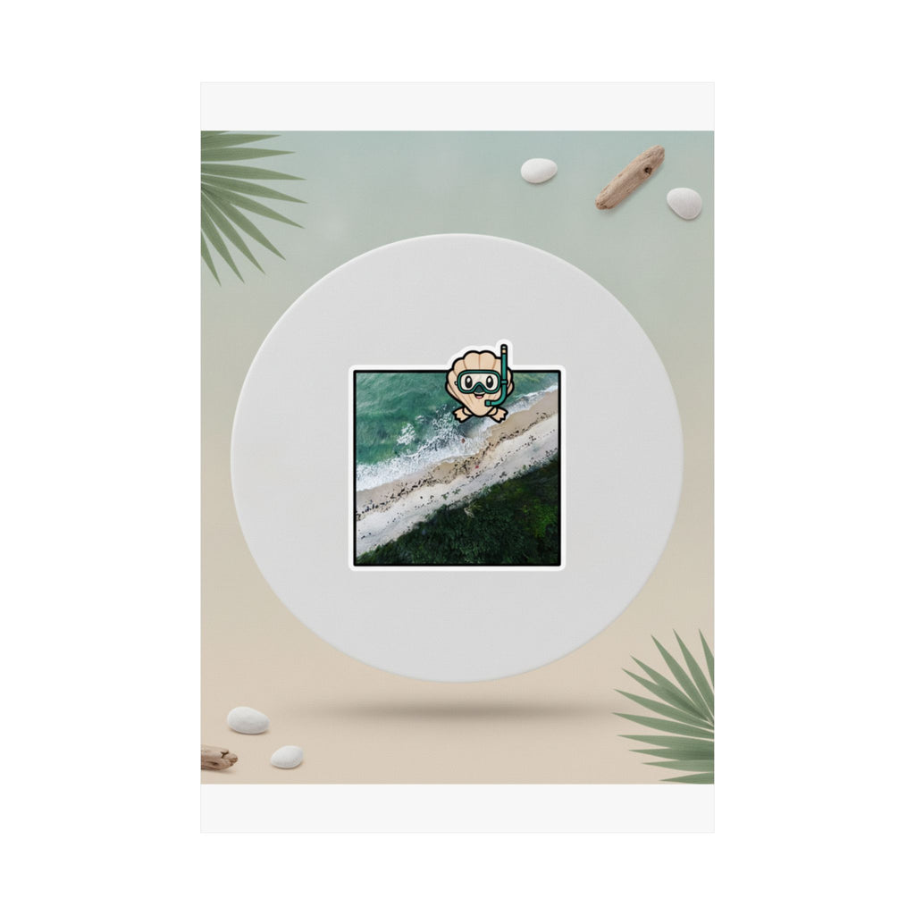 Product Marketing — Beach — Matte Poster