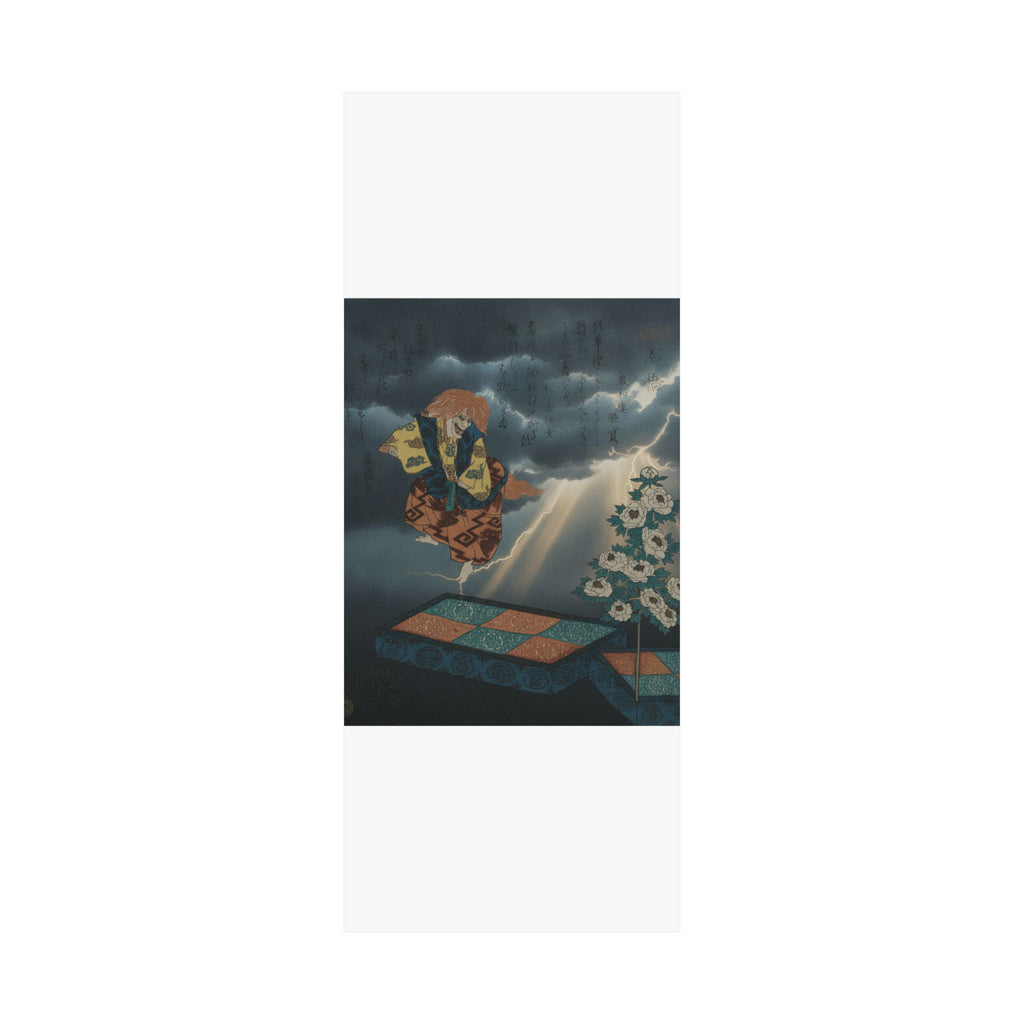 Dramatic Storm — Scene From Noh Dance — Matte Poster