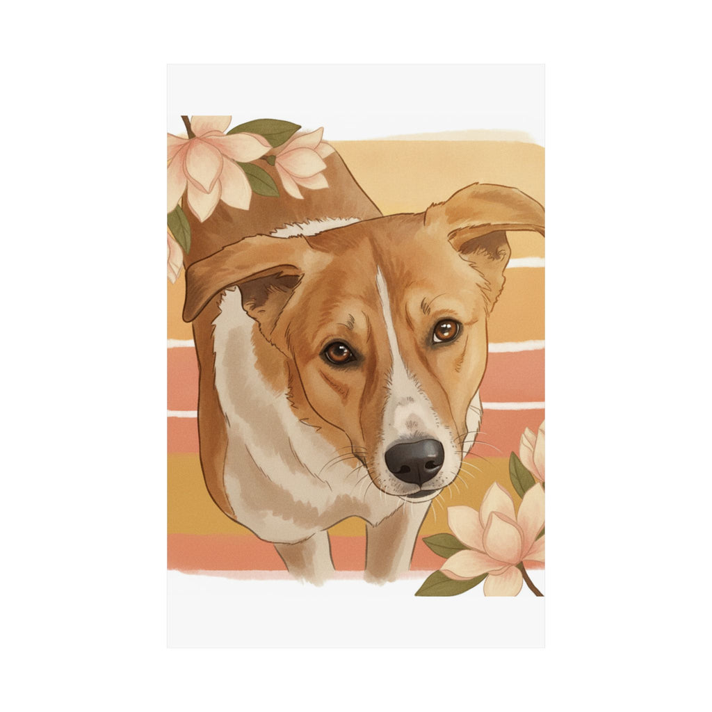Southern Sunset — Dog — Matte Poster