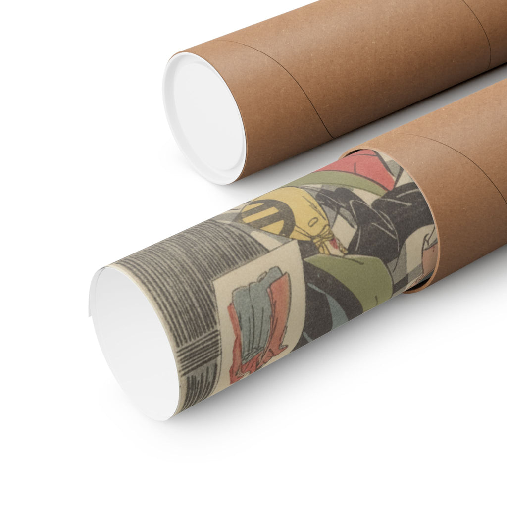 Watercolor — Kabuki Actor Kataoka Nizaemon Vii — Matte Poster