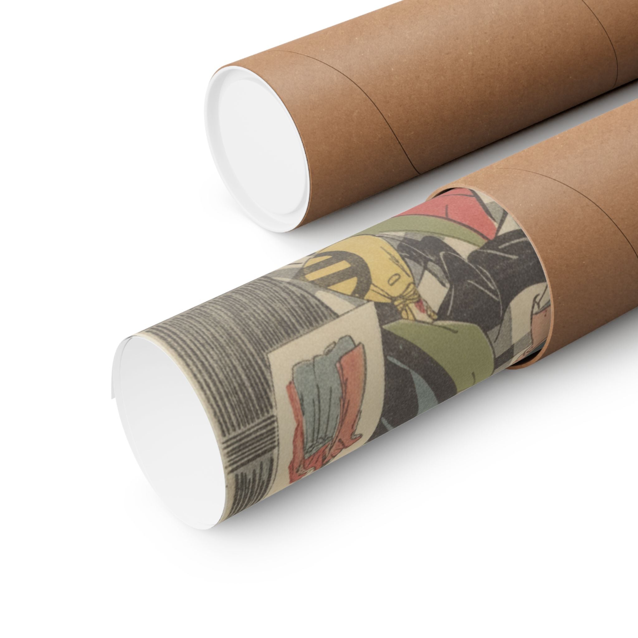 Watercolor — Kabuki Actor Kataoka Nizaemon Vii — Matte Poster