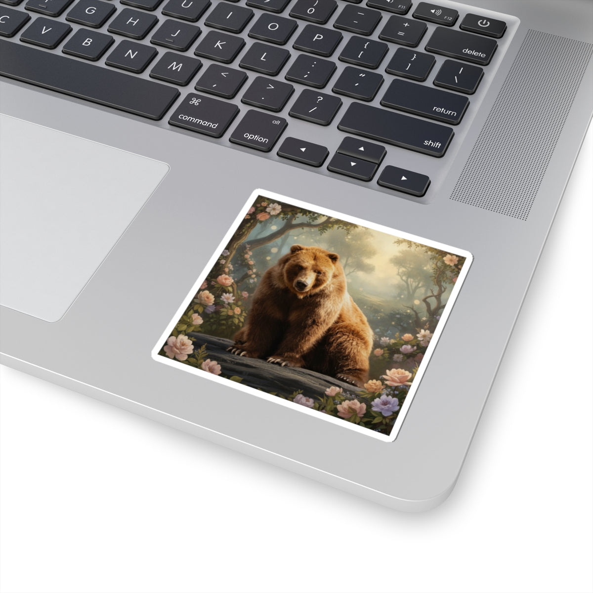 Scenic Nature — Bear — Kiss-Cut Sticker