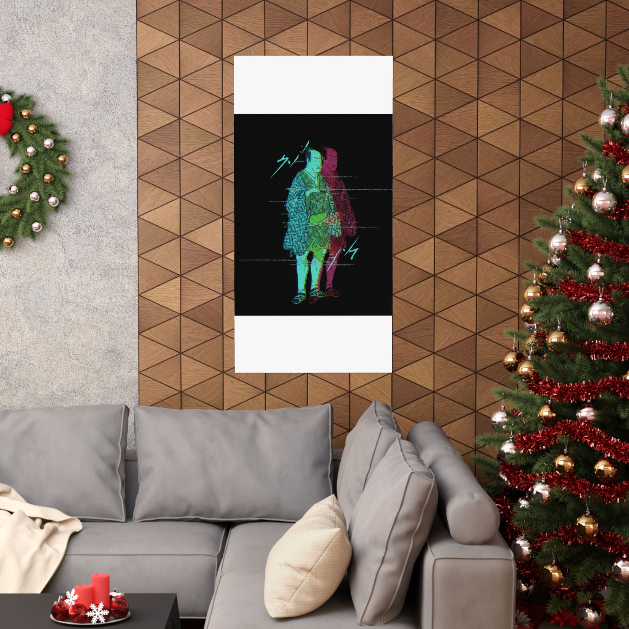 Glitch Culture — The Fourth Matsumoto Koshiro As A Man Dressed In A Short Kimono — Matte Poster