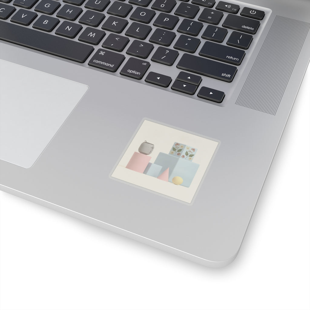 Botanical — Abstract — Kiss-Cut Sticker