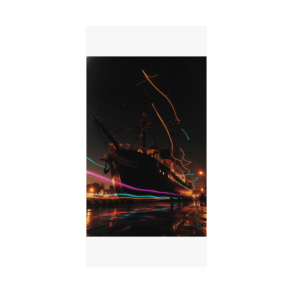 Fast Furious — Yokohama Trade: Picture Of Westerners Shipping Cargo — Matte Poster