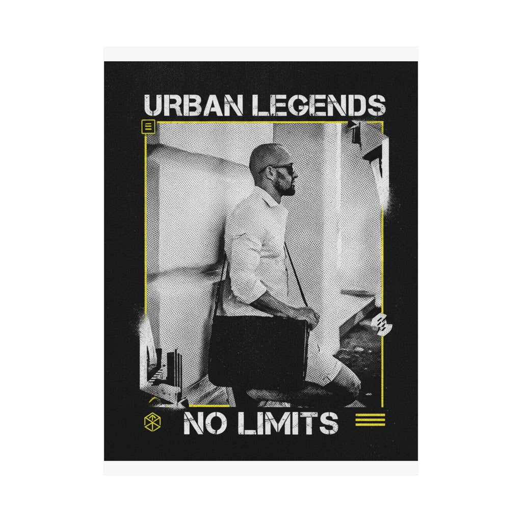 Streetwear Collage — Person — Matte Poster