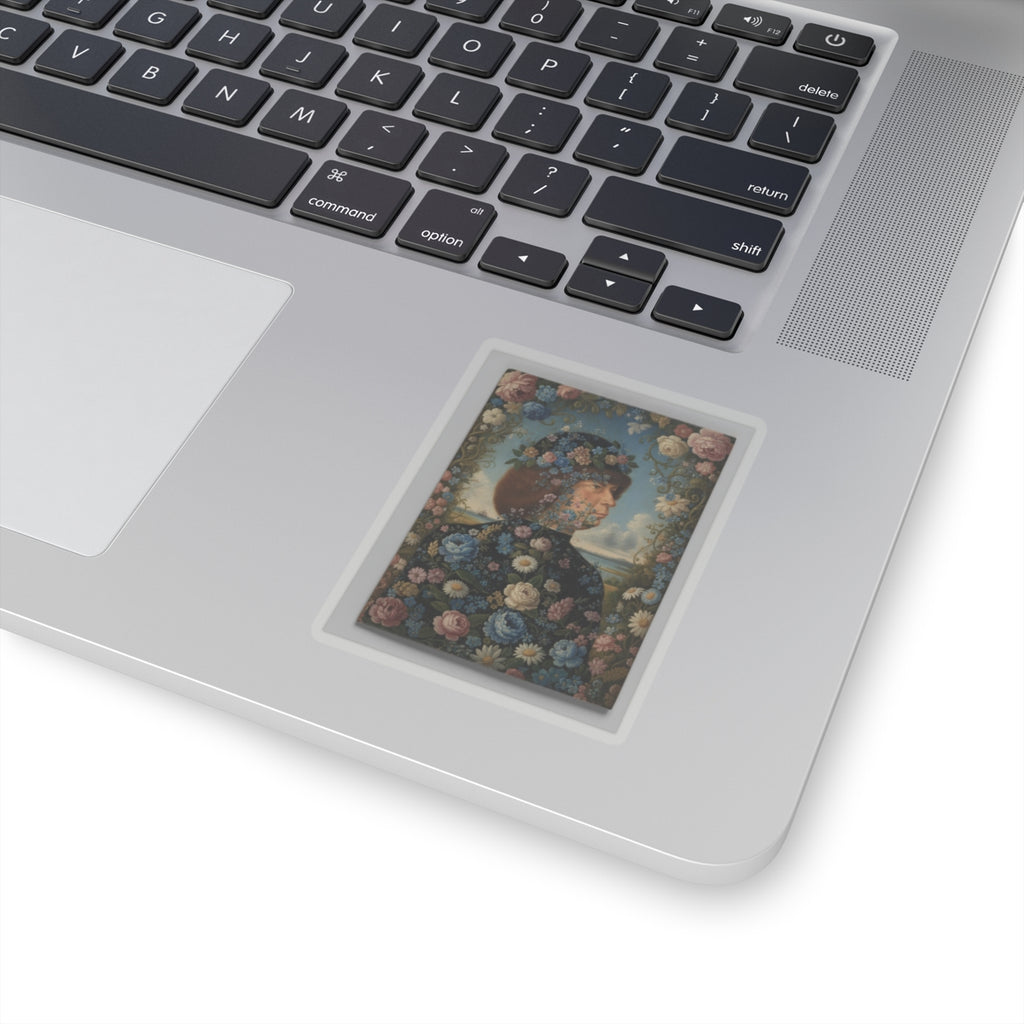 Glitch Culture — Person — Kiss-Cut Sticker