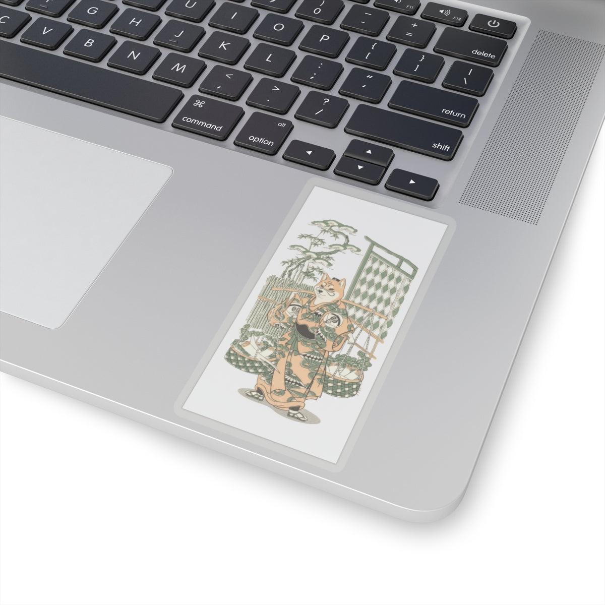 Ecommerce Main — Kabuki Actor Onoe Kikugorō I In The Belle Of Asakusa Temple (Keisei Asakusa No K — Kiss-Cut Sticker