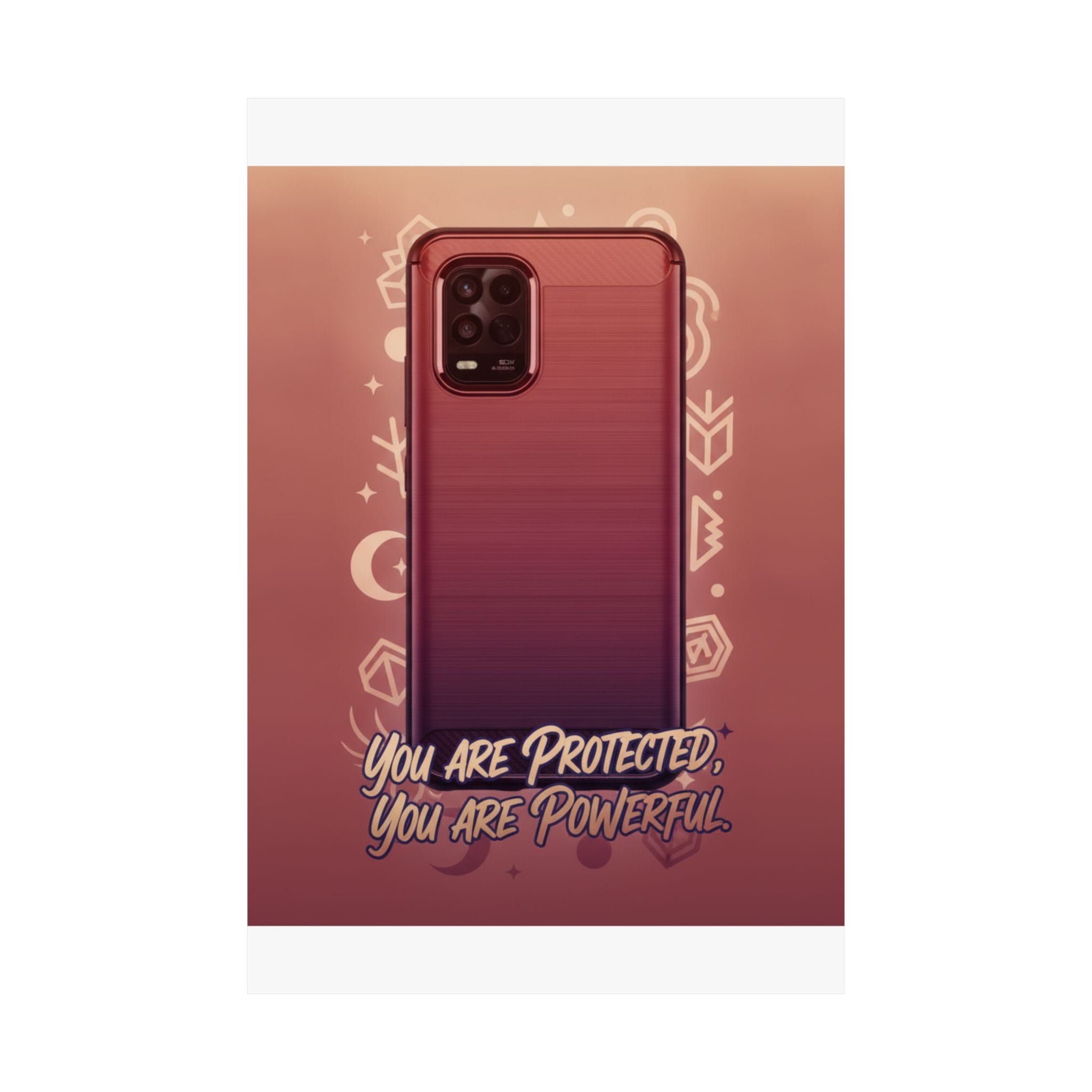 Affirmation — Phone — Matte Poster