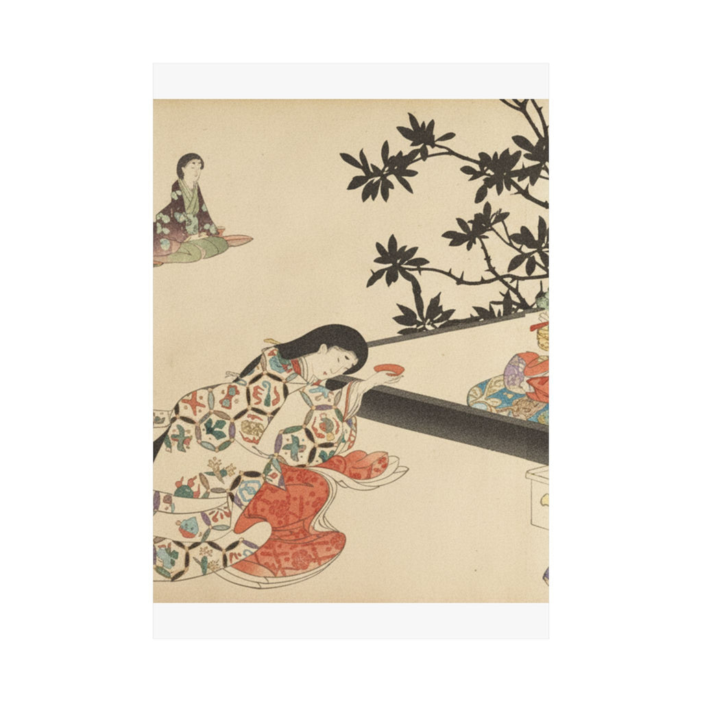 Botanical — Chiyoda Castle (Album Of Women) — Matte Poster