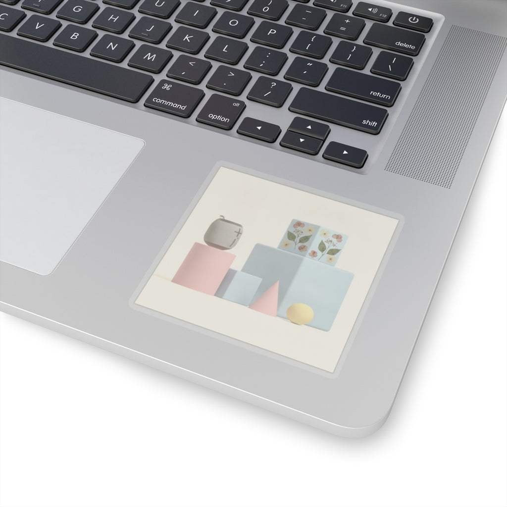 Botanical — Abstract — Kiss-Cut Sticker